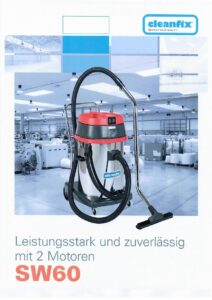 SW60 - Professioneller grosser Nass- und Trockensauger mieten oder kaufen bei CLEAN SERVICE STAR in Wohlen (Aargau)